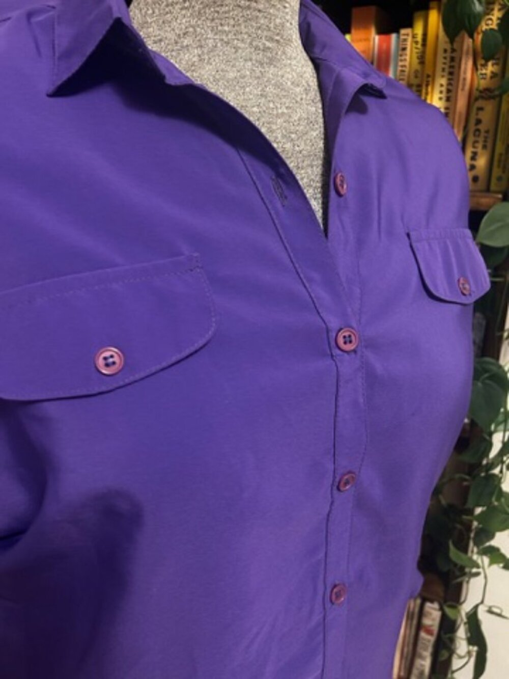 Purple Blouse - Picture 2 of 3